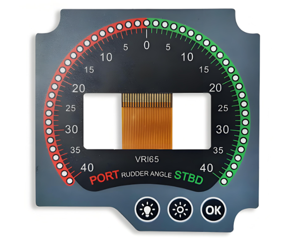 Edge-Lit Light Membrane Switch
