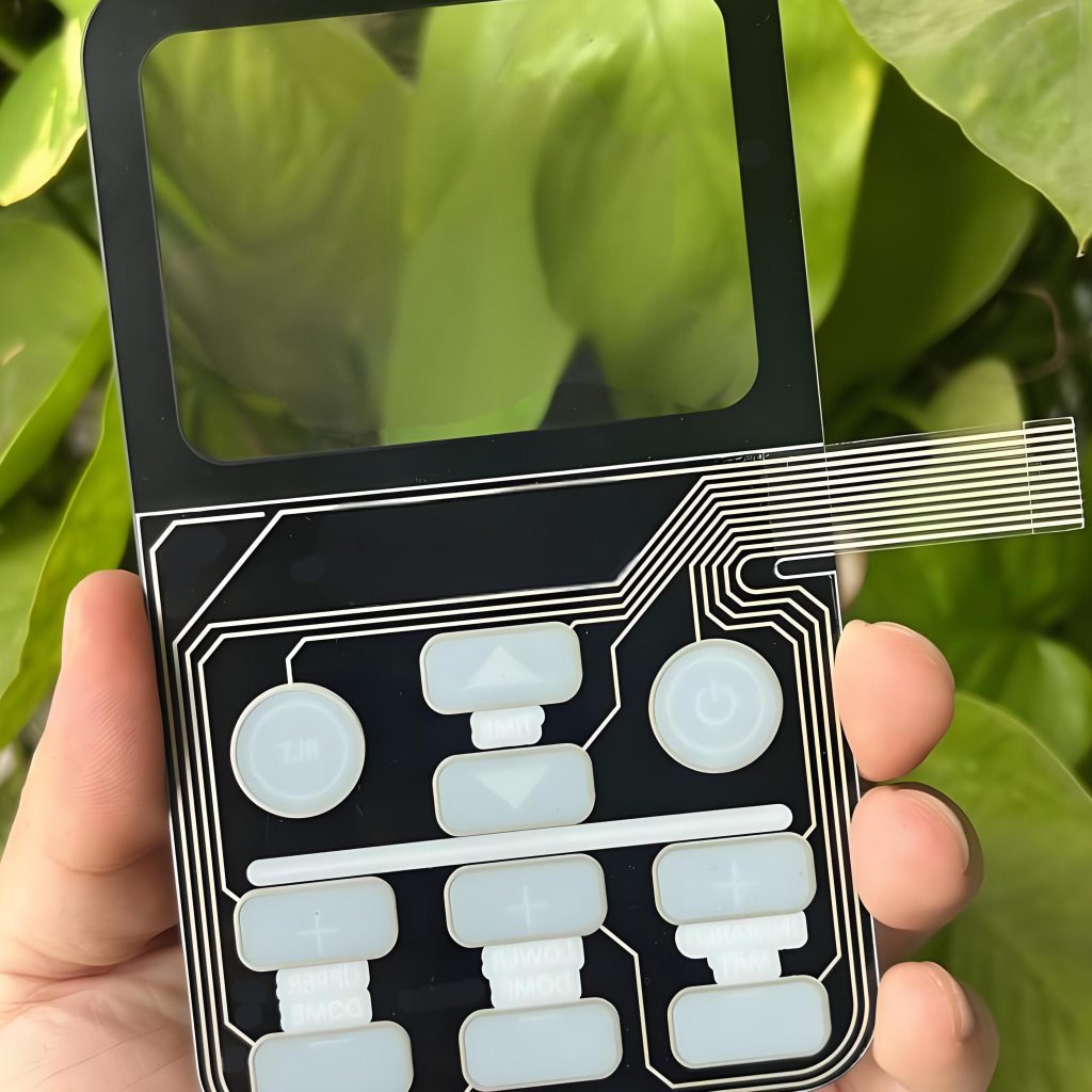 What is a capacitive membrane switch? Custom membrane keypad