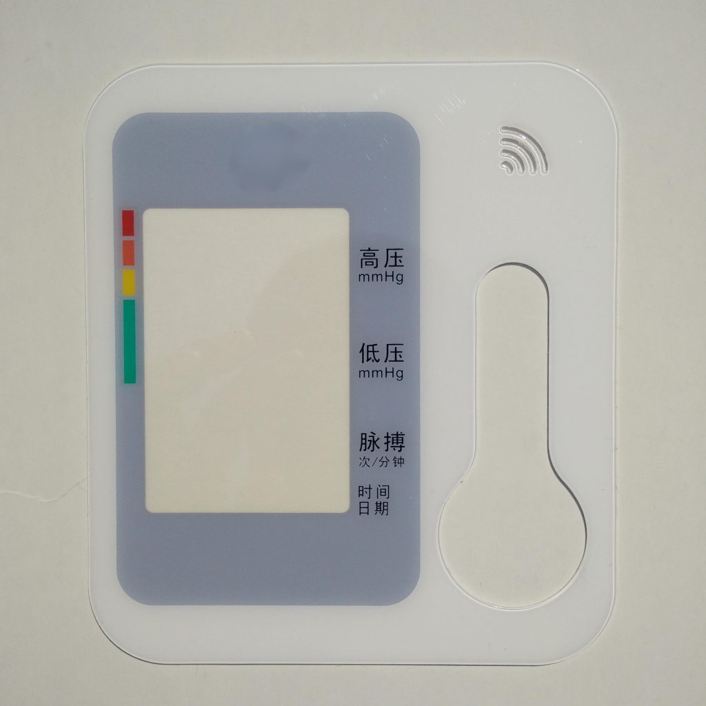 Membrane switch graphic overlay, Membrane switch and panel