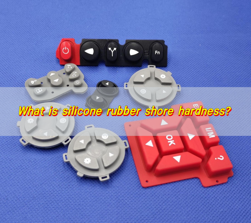 What is silicone rubber shore hardness?