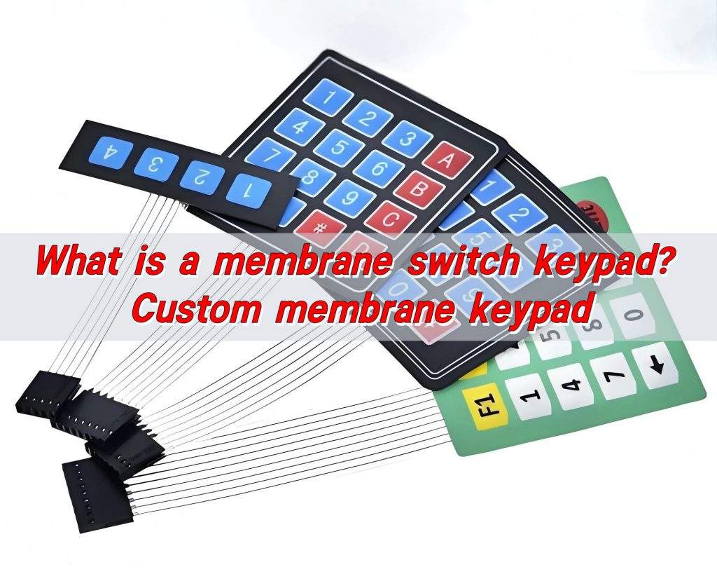 What is a membrane switch keypad? Custom membrane keypad
