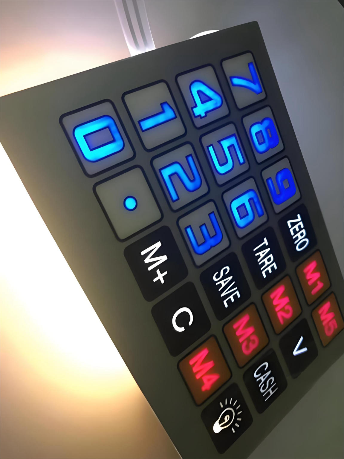 Keyboard Led Panel Membrane Switch Panel with Built-in LED Keyboard - Yuan Electronics