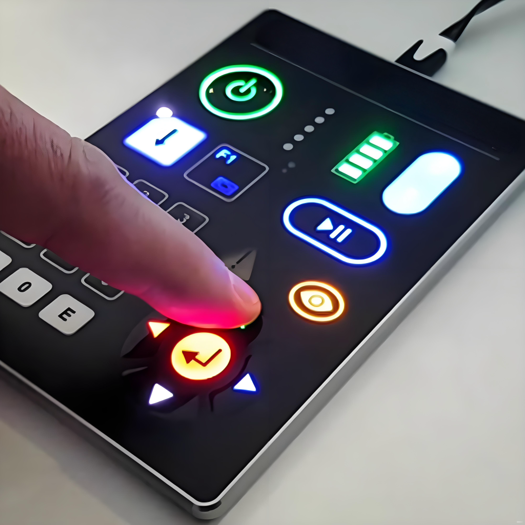 What is LED backlight membrane switch? LED membrane switch