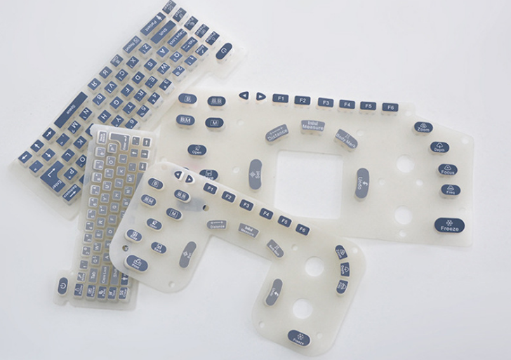 Silicone Rubber Keypad Manufacturer, Custom Membrane Switches