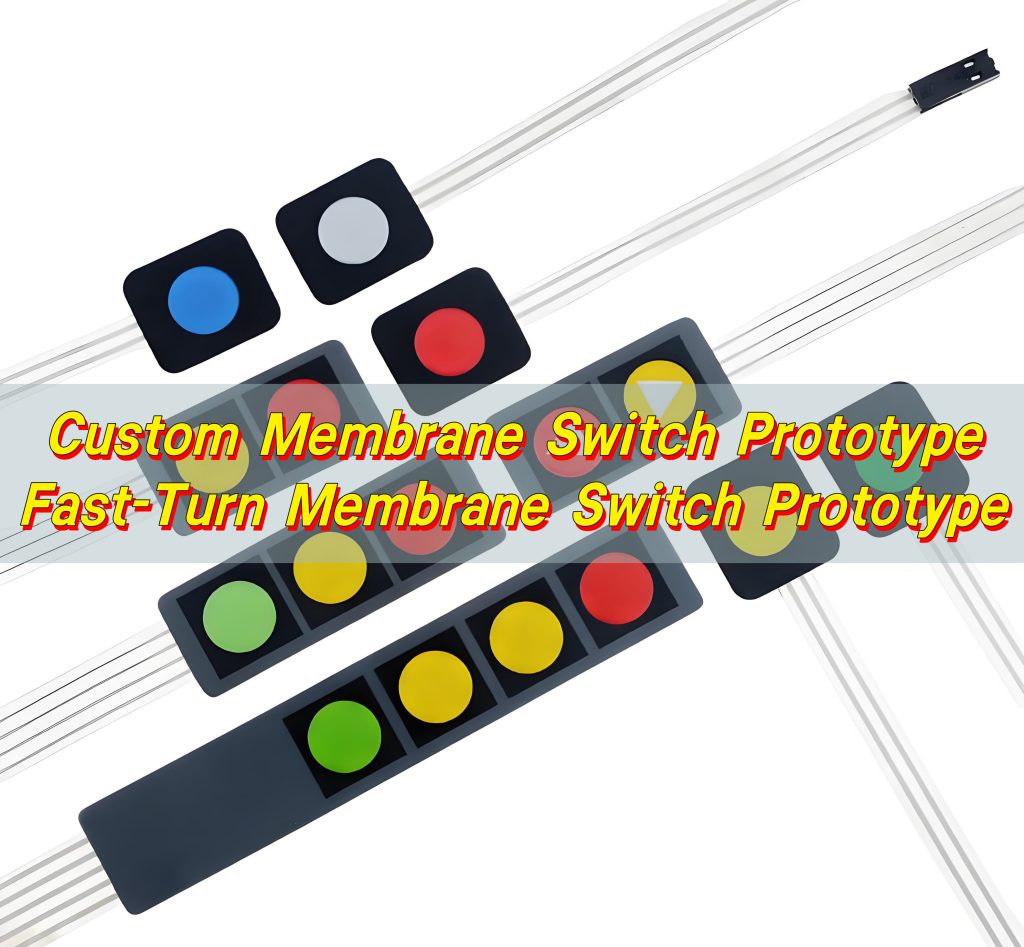 Custom Membrane Switch Prototype - Fast-Turn Membrane Switch Prototype