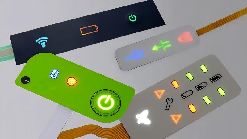 Backlit Membrane Switches - High-Quality Backlit Keypads